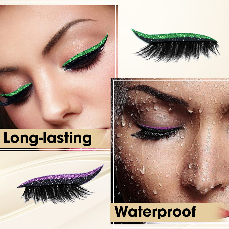 Biancat™ GlitzWink Cat Eyeliner Lashes Sticker