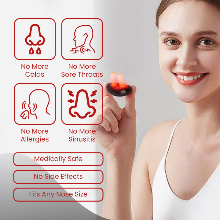 Ceoerty™ RespiClear Red Light Nasal Therapy Device