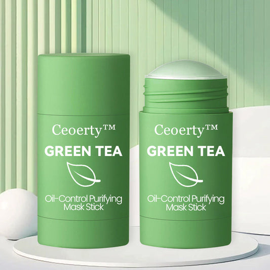 Ceoerty™ Green Tea Oil-Control Purifying Mask Stick - Deep Cleansing, Reduces Blackheads, Tightens Pores