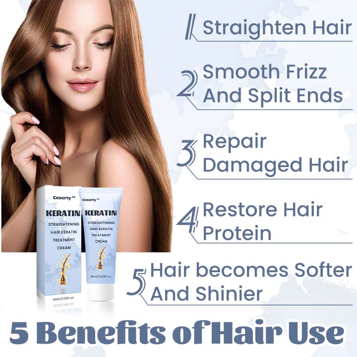 Ceoerty™ Straightening Hair Keratin Treatment Cream