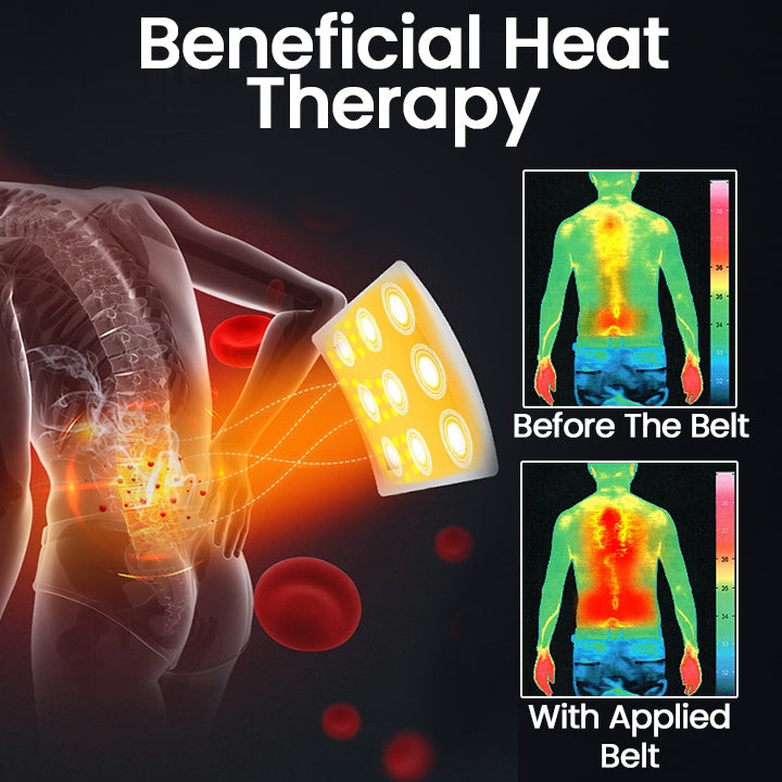 Ceoerty™ Lumbar Spine Pain Relief Magnetic Heat Belt – gardenpurejoy