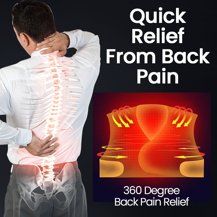 Ceoerty™ Lumbar Spine Pain Relief Magnetic Heat Belt – gardenpurejoy